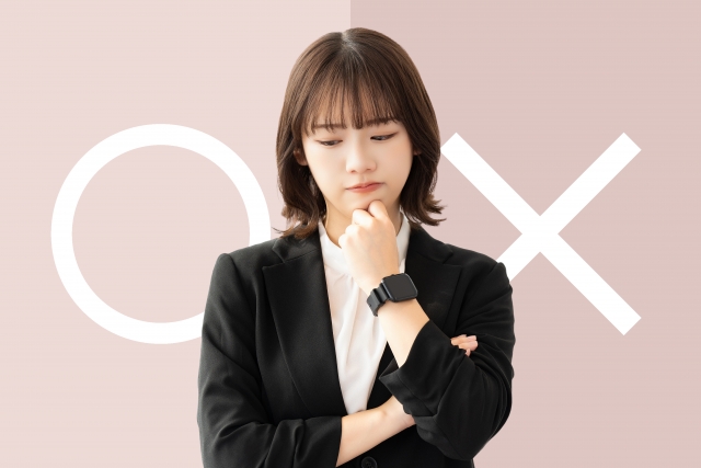 人間関係に悩む女性